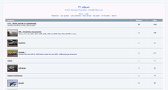 Desktop Screenshot of f1album.com